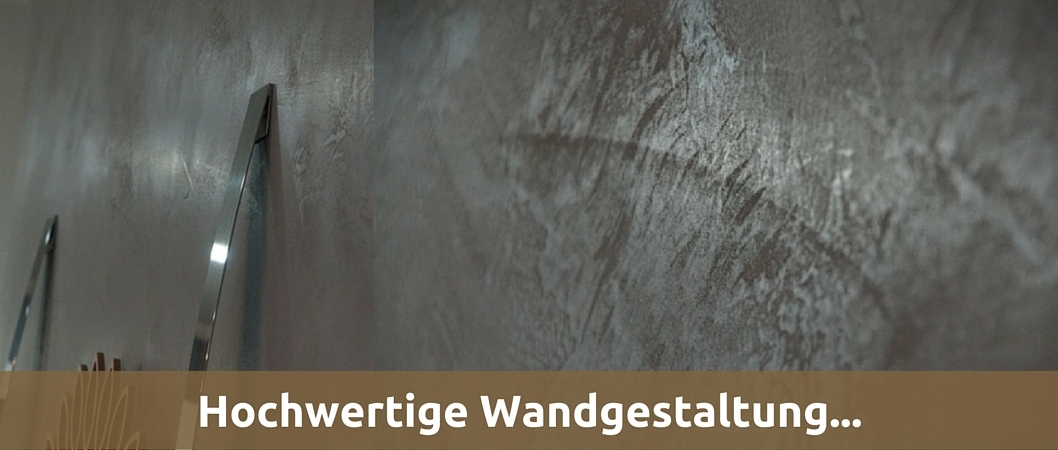 Hochwertige Wandgestaltung