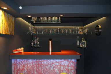 Errichtung Bar im Gartenhaus