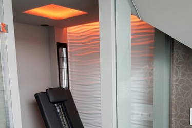 Errichtung Wärmekabine im Badezimmer